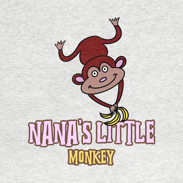 Funny Monkey Quote NanasLittle Monkey by SartorisArt1